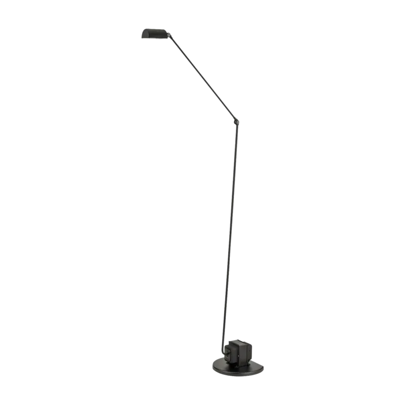 Lampadaire en métal noir Daphine Halogène Terra - Lumina