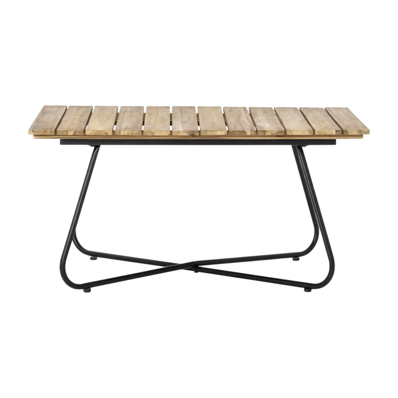 Table basse de jardin en bois d'acacia 60 x 90 cm Hampton - Bloomingville