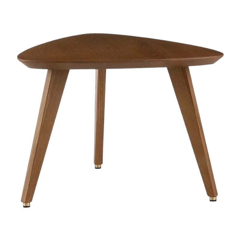Table basse triangulaire en frêne foncé 38 cm Série 366 - 366 Concept