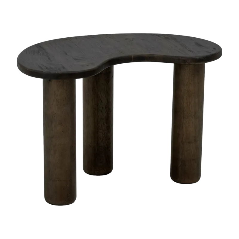 Table basse 53 x 35 cm en bois d'hévéa marron Luppa - Bloomingville