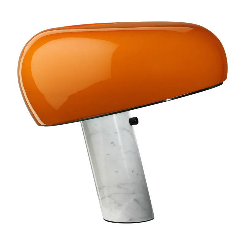 Lampe de table design orange Snoopy - Flos