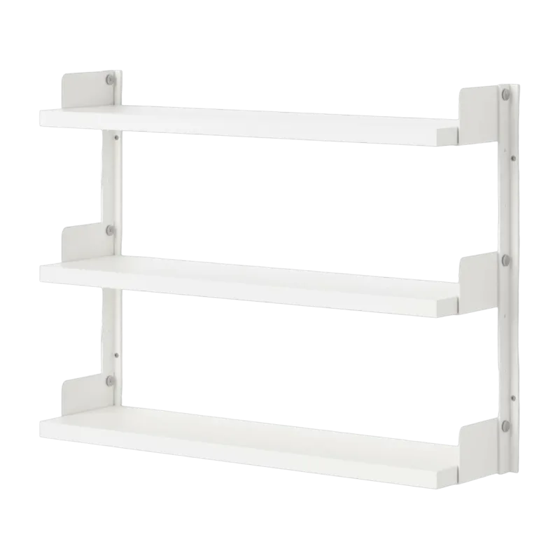Étagère en bois mdf laqué blanc 60 cm Tea - New works