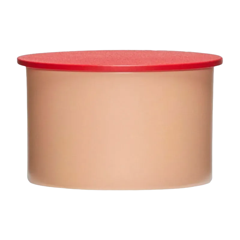 Boîte en poudre de pierre rouge 10x6 cm District - Hübsch