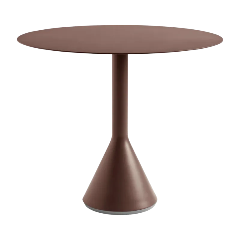 Table cone rouge 90 cm Palissade - HAY