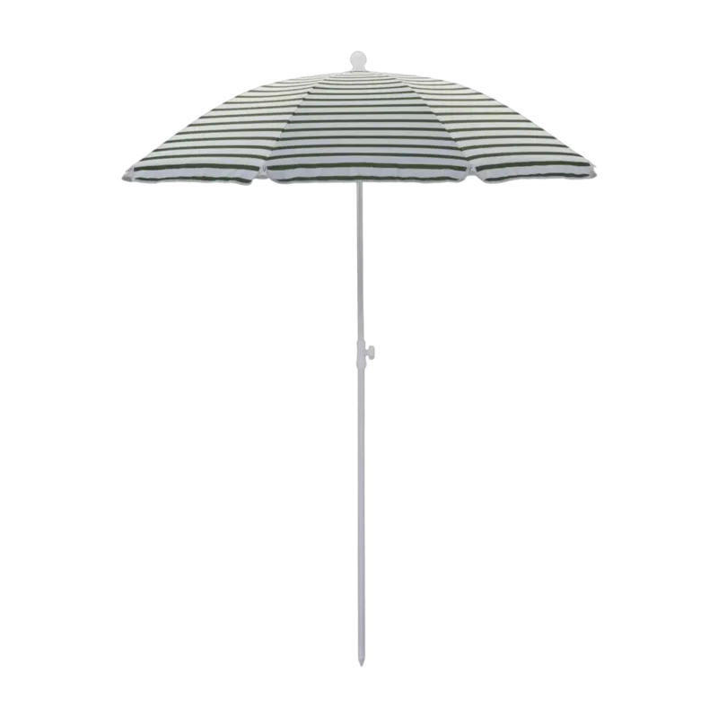 Parasol De Plage/Jardin Hdoktogon Vert/Blanc - House Doctor