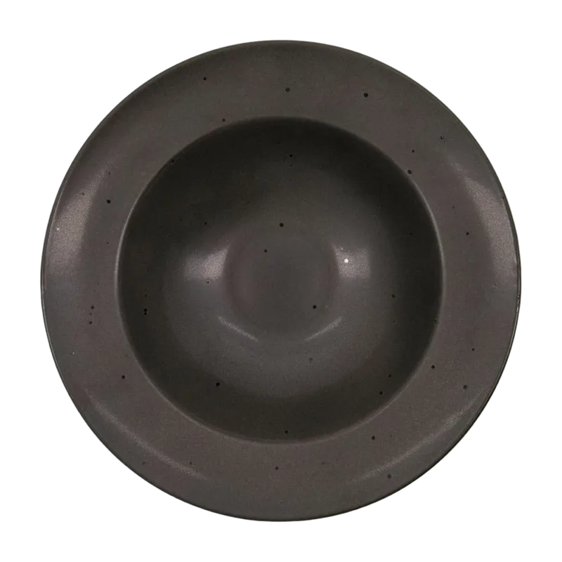 Assiette À Pâte Hdrustic Gris Foncé - House Doctor