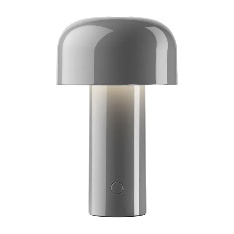 Lampe de table rechargeable design gris Bellhop - Flos