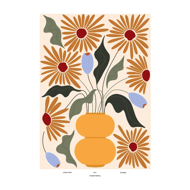 Affiche 50 x 70 cm Flourish - The Poster Club