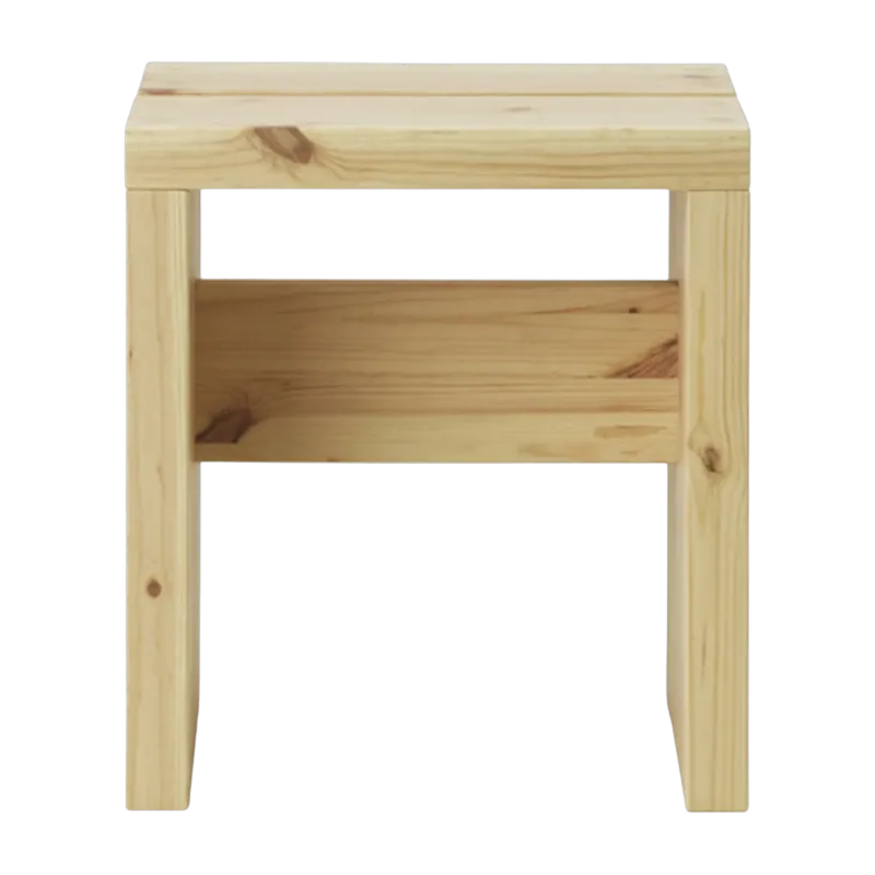 Tabouret en bois de pin 40 x 40 cm Stretch - Normann Copenhagen