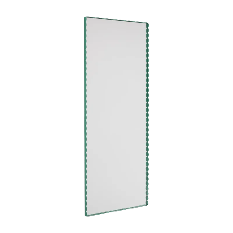 Miroir vert rectangulaire m 50 x 133,5 cm Arcs - HAY