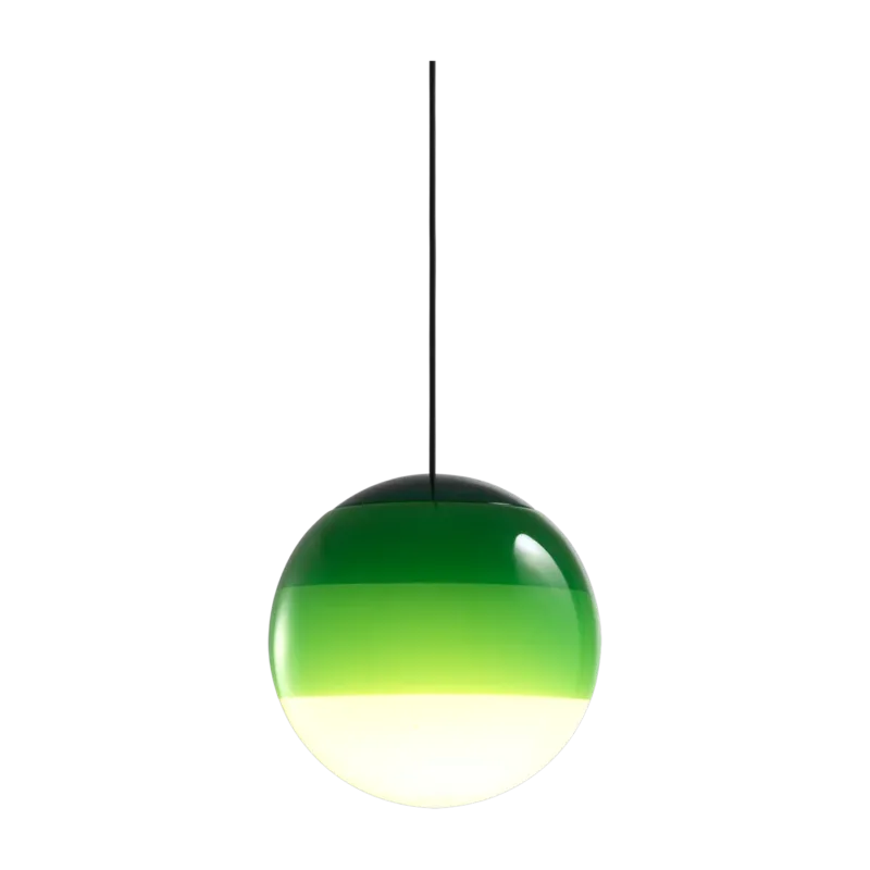 Globe de remplacement 13,5 cm vert suspension Dipping Light - Marset