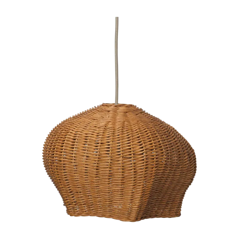 Abat-jour en rotin tressé naturel Drape - Ferm Living