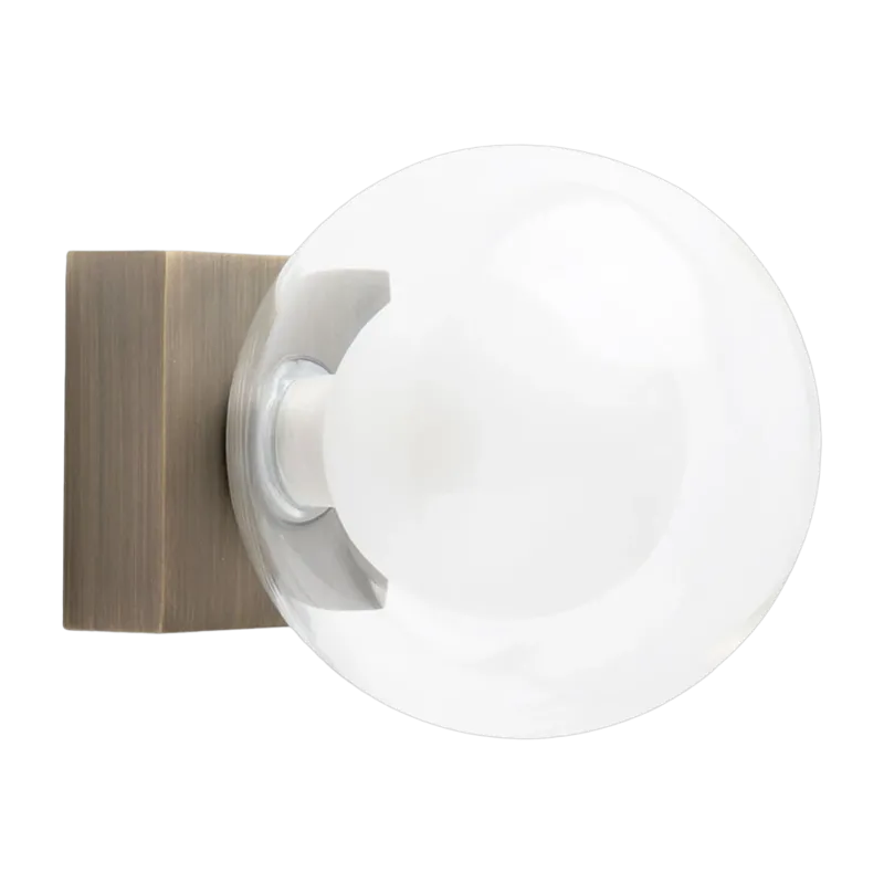 Applique murale en verre bronze 11,5 cm Perla - Faro Barcelona