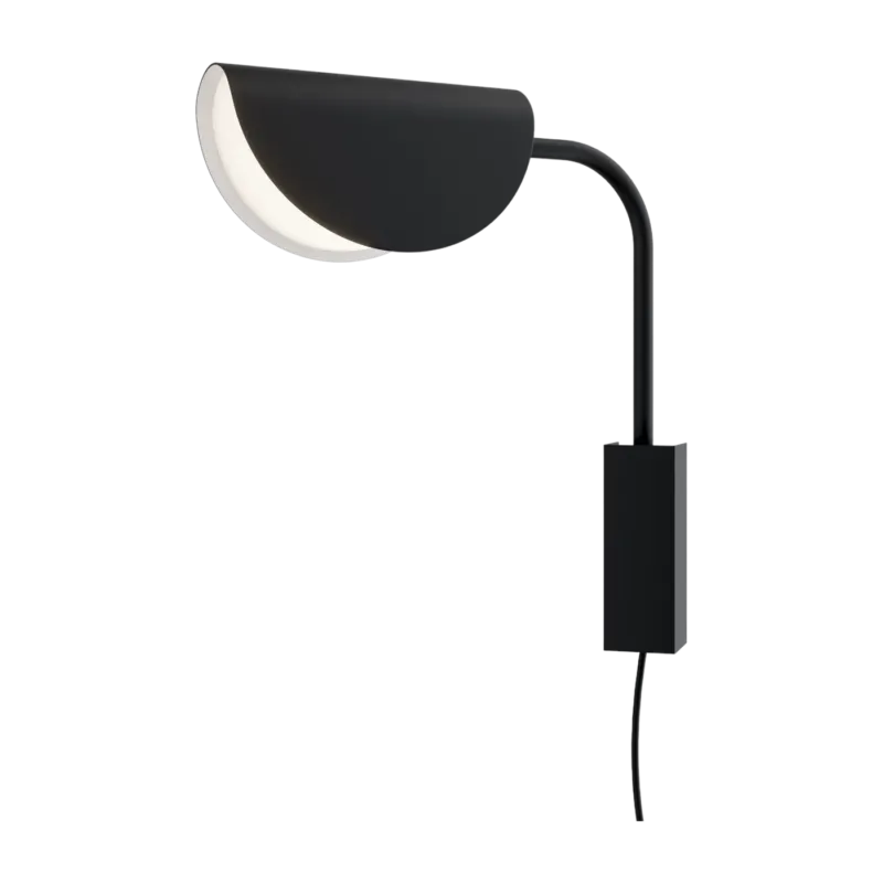 Applique murale en métal noir 36,5x9,5cm Mollis - Maytoni