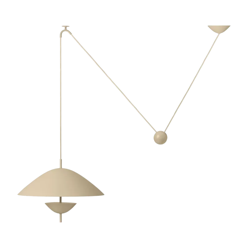 Suspension en fer cashmere 50 x 34,6 cm Lod - Ferm Living