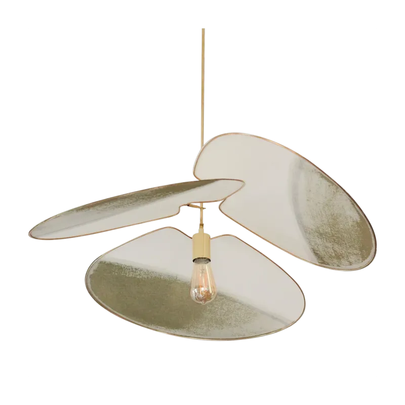 Suspension en coton naturel et tilleul modèle exclusif Pensée - The Cool Republic x Georges Store