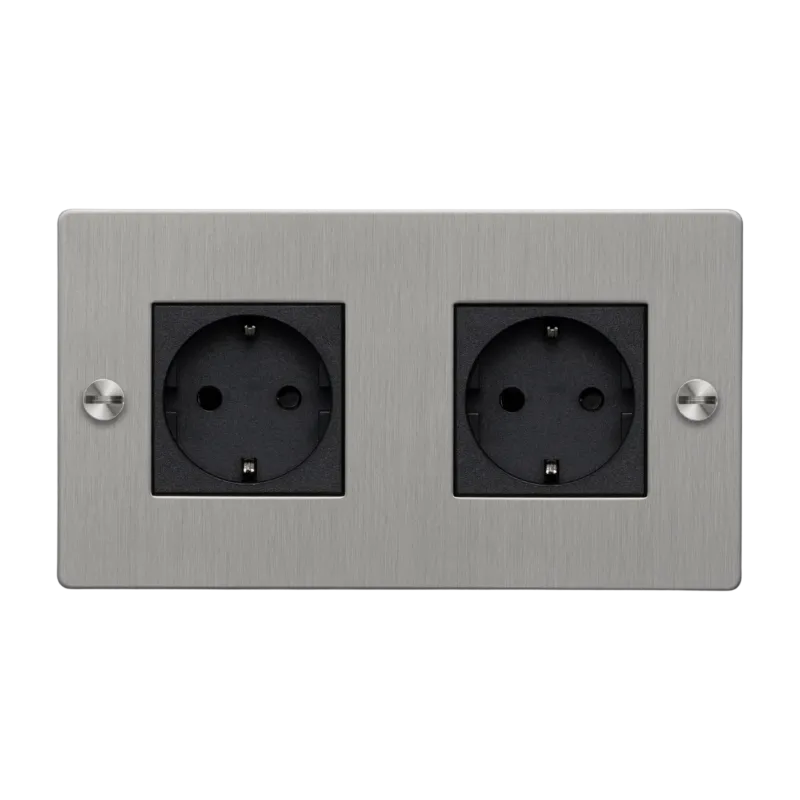 Prise 2G argent Socket - Buster+Punch