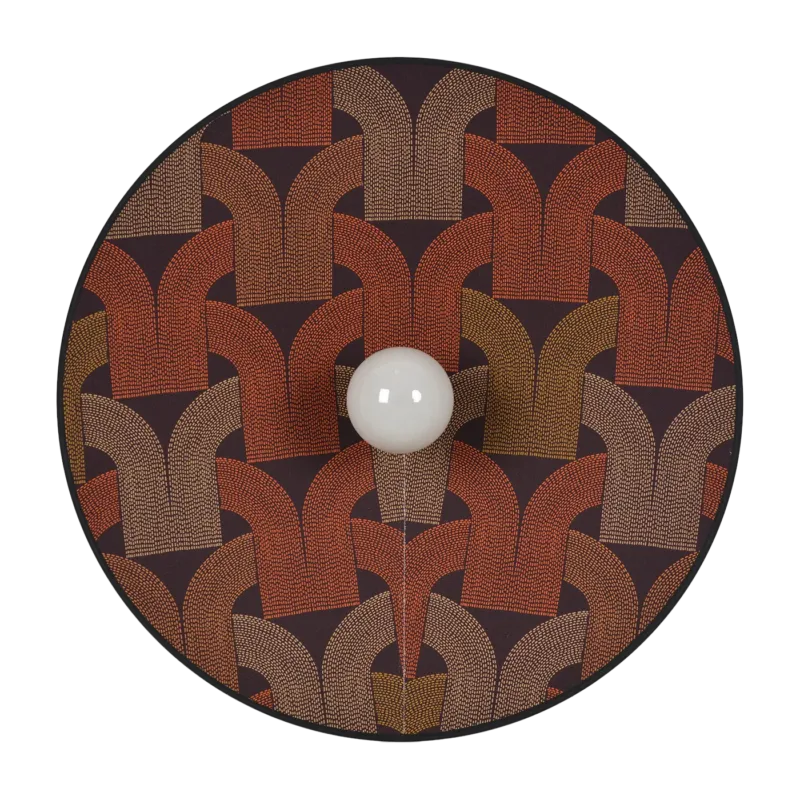 Applique en tissu arcs brique 60 cm Gatsby - Market Set