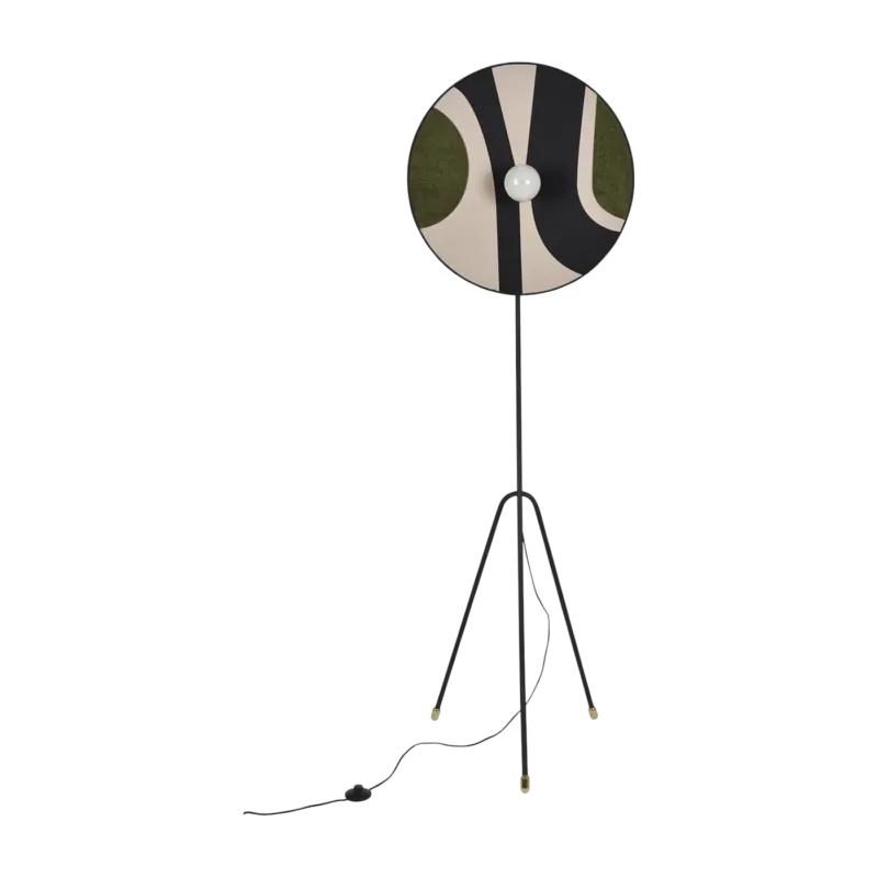 Lampadaire en métal seventies bouleau 60 cm Sonia Laudet - Market Set