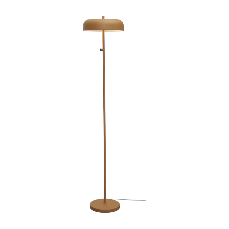 Lampadaire en fer moutarde 145,5cm Porto - It's about Romi