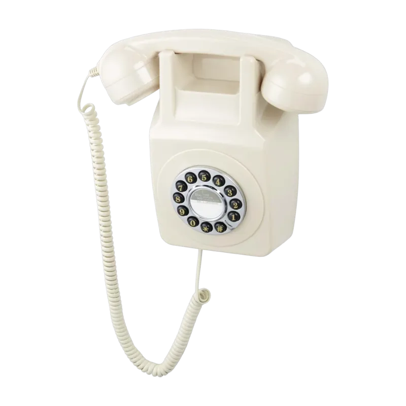 Téléphone mural ivoire GPO 746 - GPO Retro