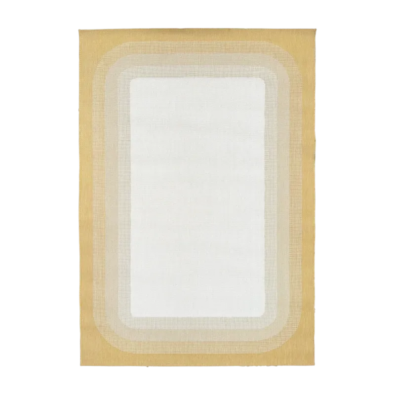 Tapis rectangulaire jaune 290x200 cm Chroma - Edito
