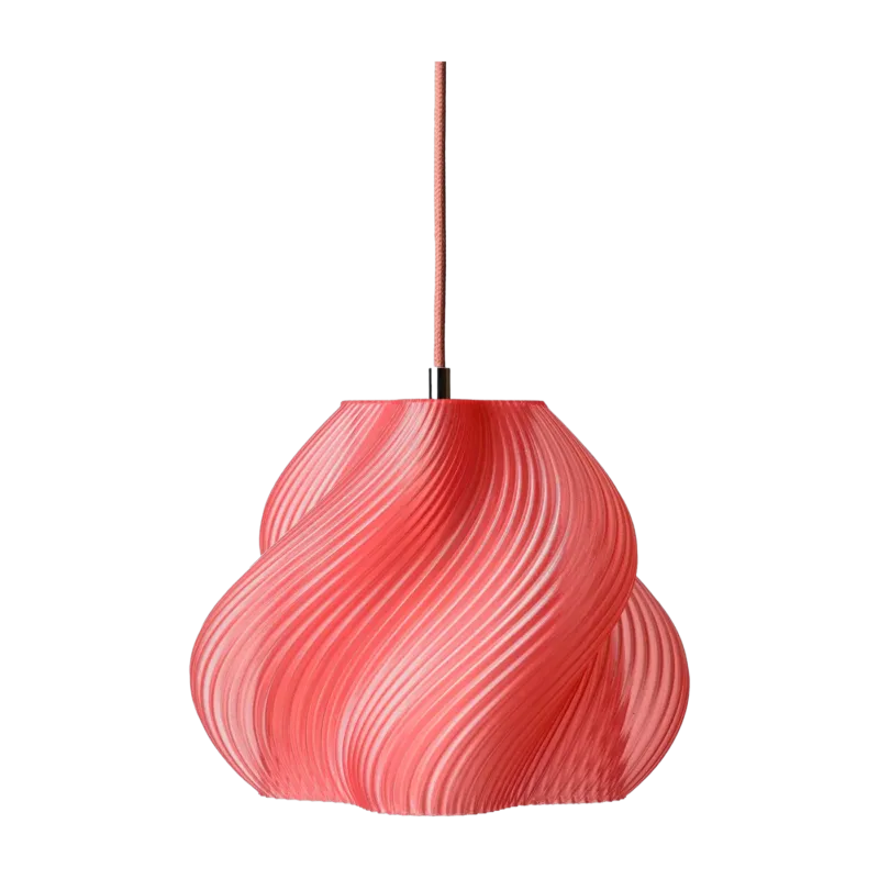 Suspension peach sorbet et laiton 25 cm Soft serve 02 - Crème atelier