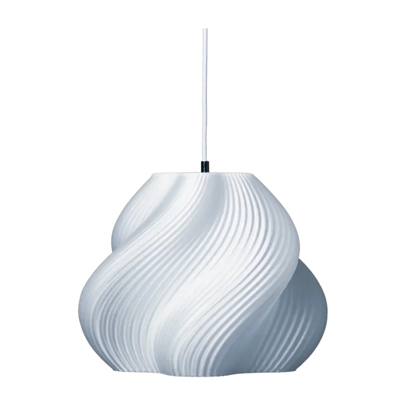 Suspension laiton 30 cm Soft serve 03 - Crème atelier