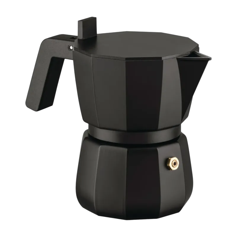 Cafetière espresso 3 tasses noir Moka - Alessi