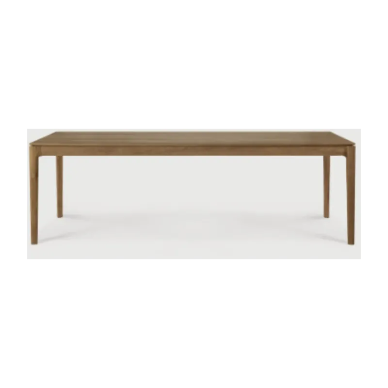 Table de repas extérieur en teck Bok 240cm x 100cm - Ethnicraft Accessories