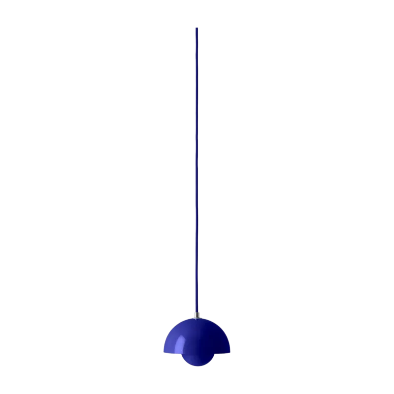 Suspension bleu cobalt Flowerpot VP10 - &tradition