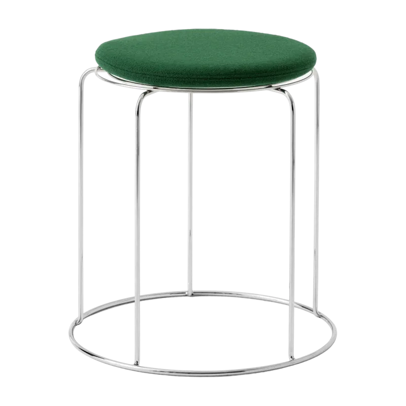 Tabouret en acier Wire Verner Panton 1981 - &tradition