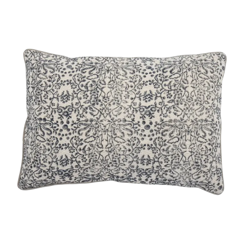 Jesi Coussin Noir Coton - Bloomingville