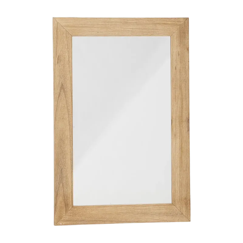Miroir mural en sapin 120x80cm Lohan - Bloomingville