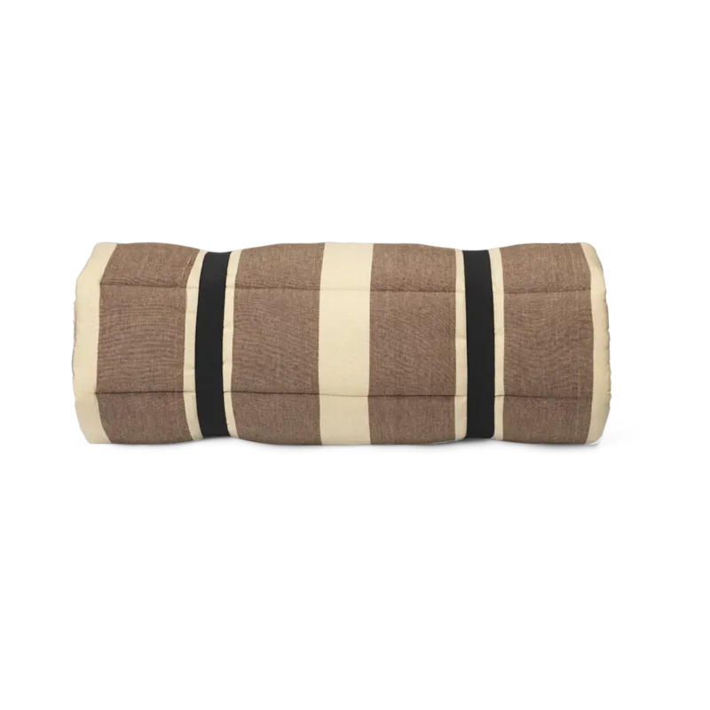 Matelas matelassé en coton marron 180x72cm Strand - Ferm living