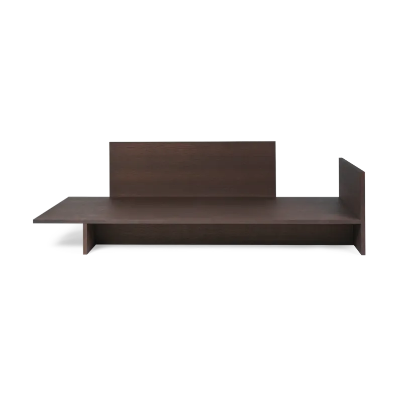 Lit en chêne foncé 97x207cm Kona - Ferm living