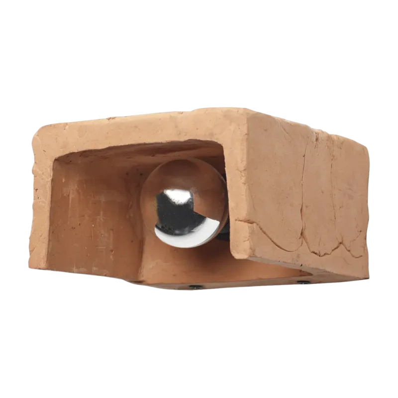 Applique murale en terracotta 16x12x7,5 cm Primary Shape °2 - Serax