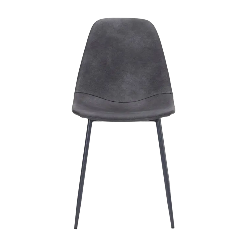 Chaise en tissu et acier gris antique Hdfound - House Doctor