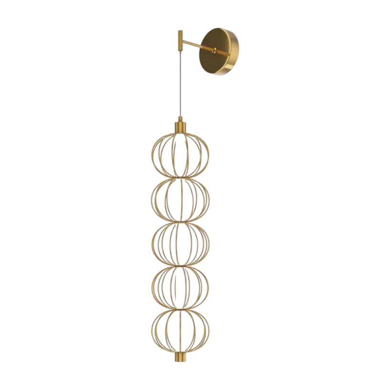 Applique murale en métal doré 218,8x22,2cm Golden Cage - Maytoni