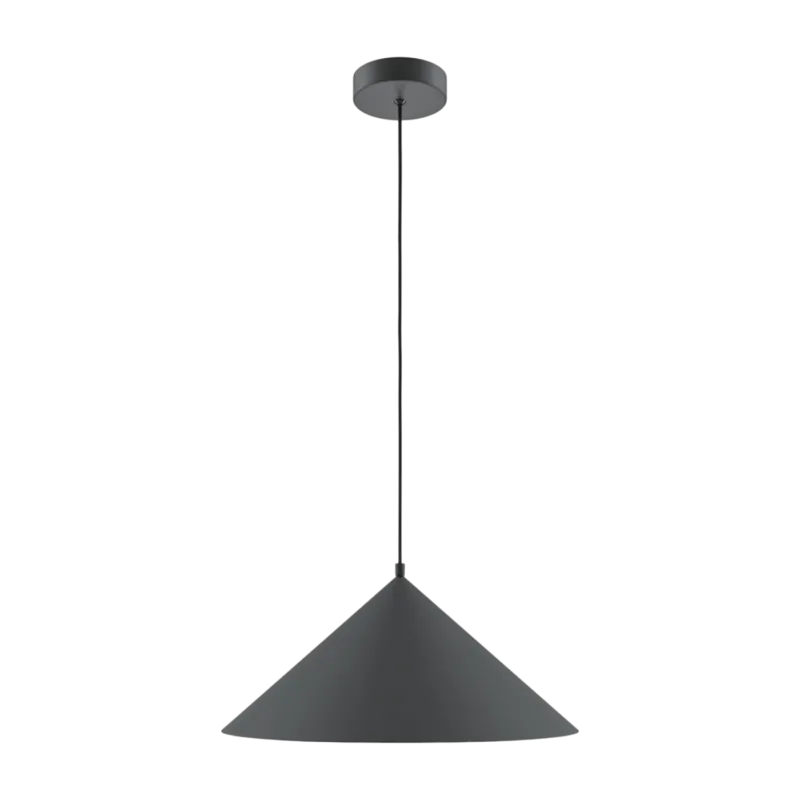 Suspension triangulaire en métal noir 35cm Basic colors - Maytoni