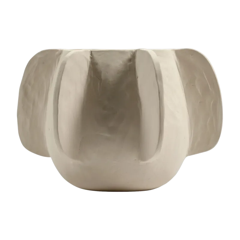 Pot de fleur n°8 en grès beige 23cm Molly - Serax
