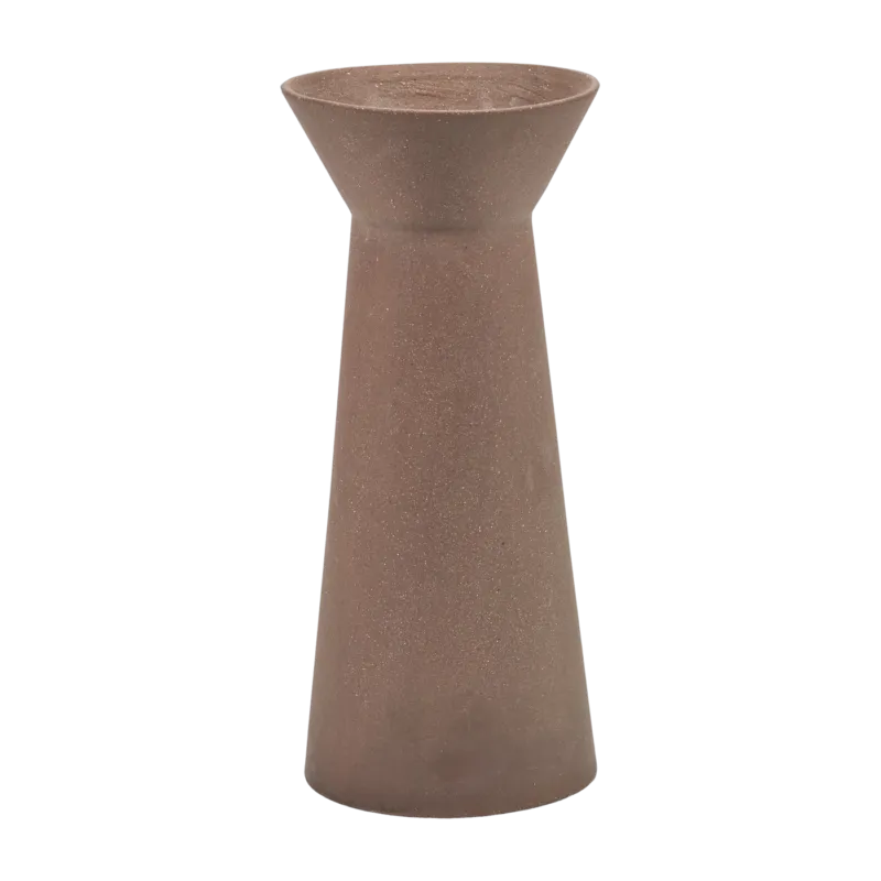 Vase n°2 en grès rouge brique 15,2x34,4cm Marie-Ann - Serax