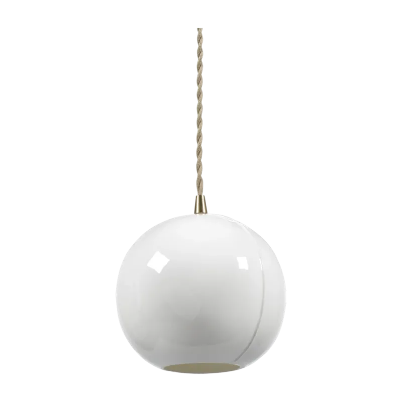 Suspension en porcelaine blanche 15,5x14cm Cosmo - Serax