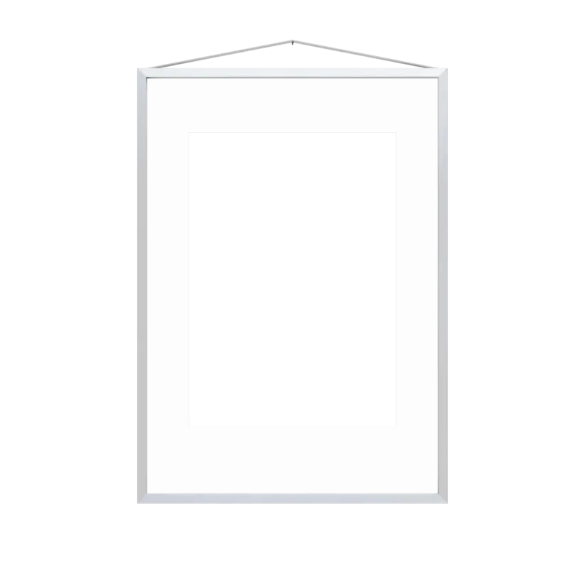 Cadre design à suspendre Frame Chrome A2 - Moebe