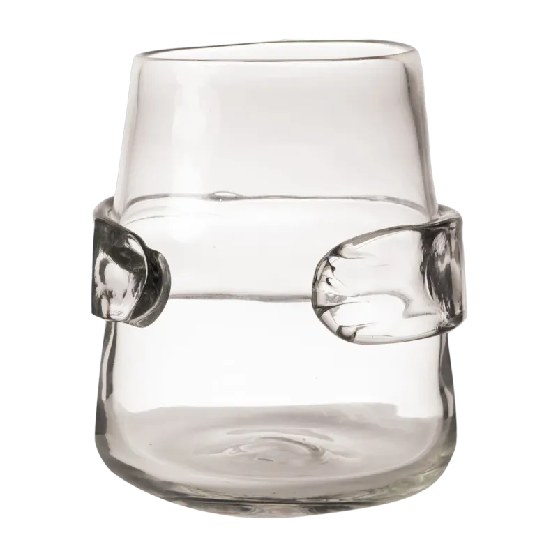 Vase en verre transparent 21x23cm Embrace - Pols Potten