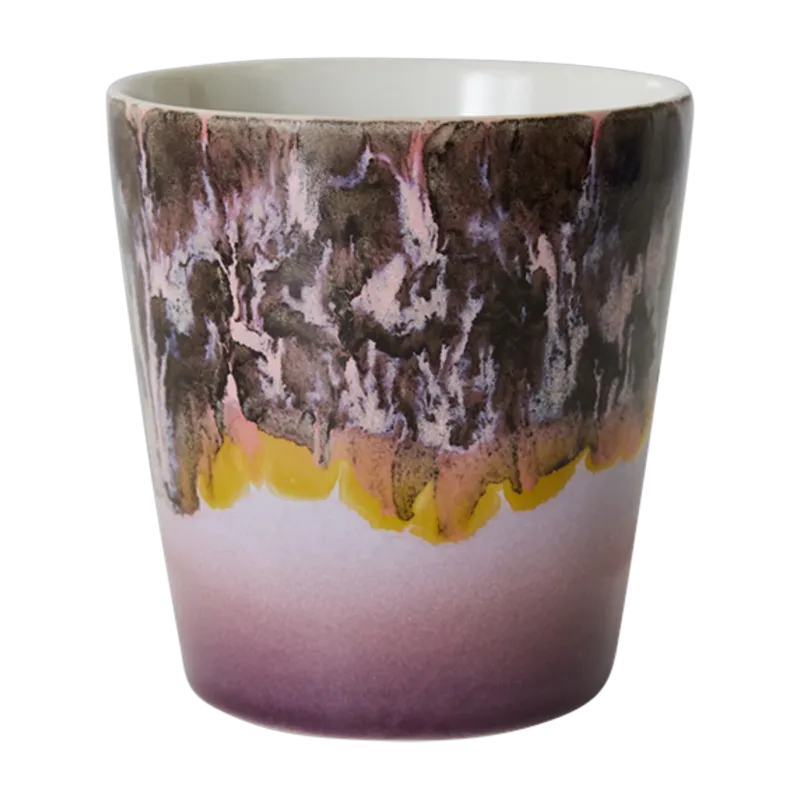Tasse à café en céramique 7,5cm Vaisselle 70's - HKliving