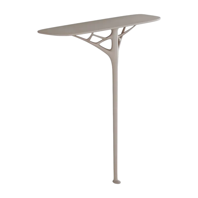 Console en thermoplastique gris 57x88cm A.I - Kartell