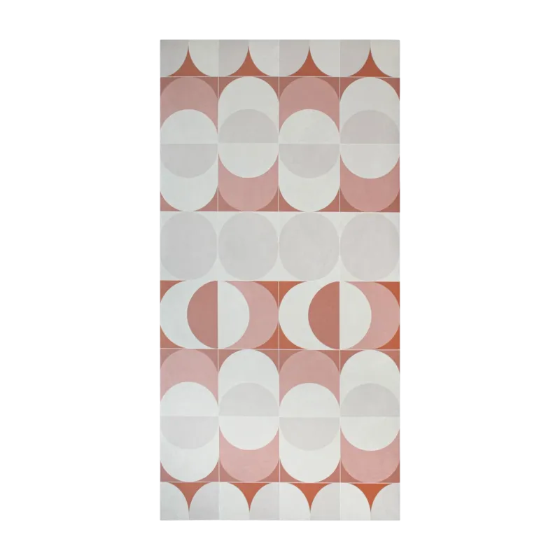 Tapis en vinyle terracotta 140x70cm Bulb - Edito