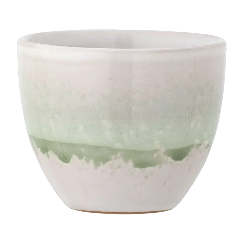 Tasse en grès vert 195ml 8x7cm Paula - Bloomingville