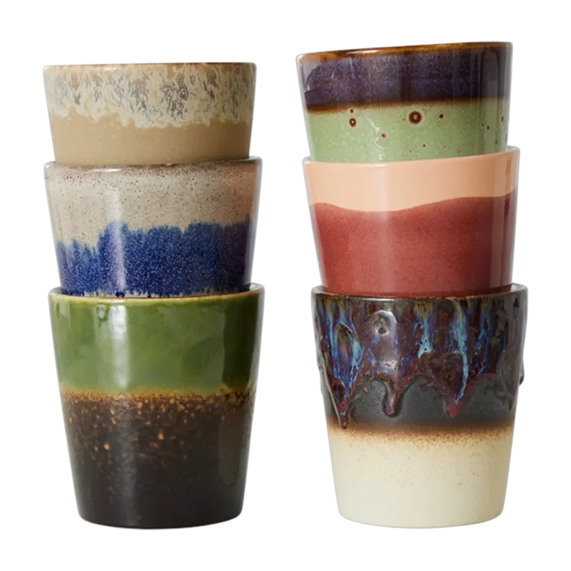 6 Tasses à café Grounding - HKliving